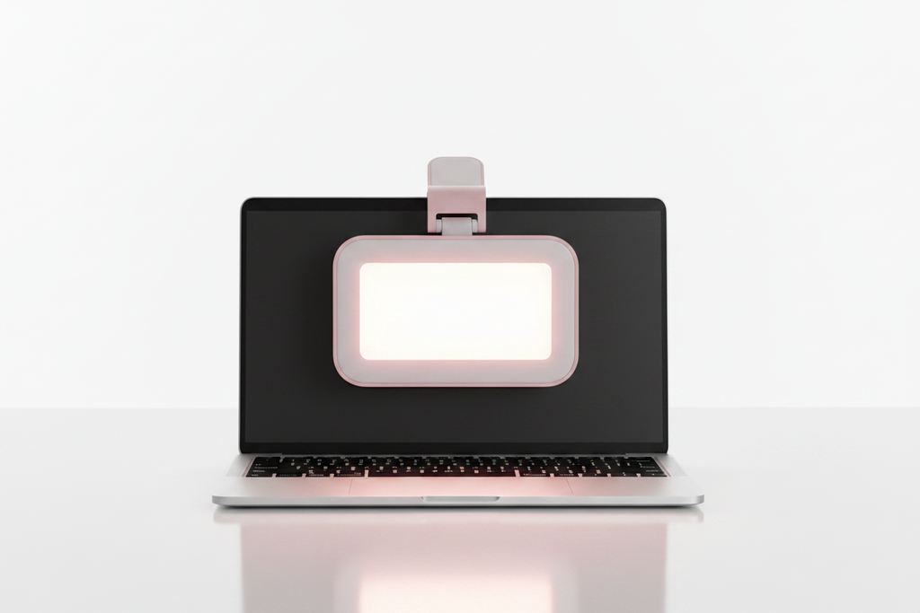 Clip-On Angel Light for Phone & Laptop, Portable Glow Light