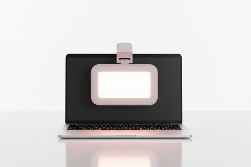 Clip-On Angel Light for Phone & Laptop, Portable Glow Light